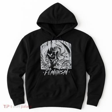 Feminism Dragon Fantasy Hoodie