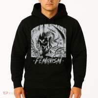 Feminism Dragon Fantasy Hoodie thumb 2