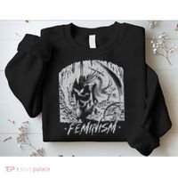 Feminism Dragon Fantasy Sweatshirt thumb 2