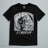 Feminism Dragon Fantasy T-Shirt thumb 5
