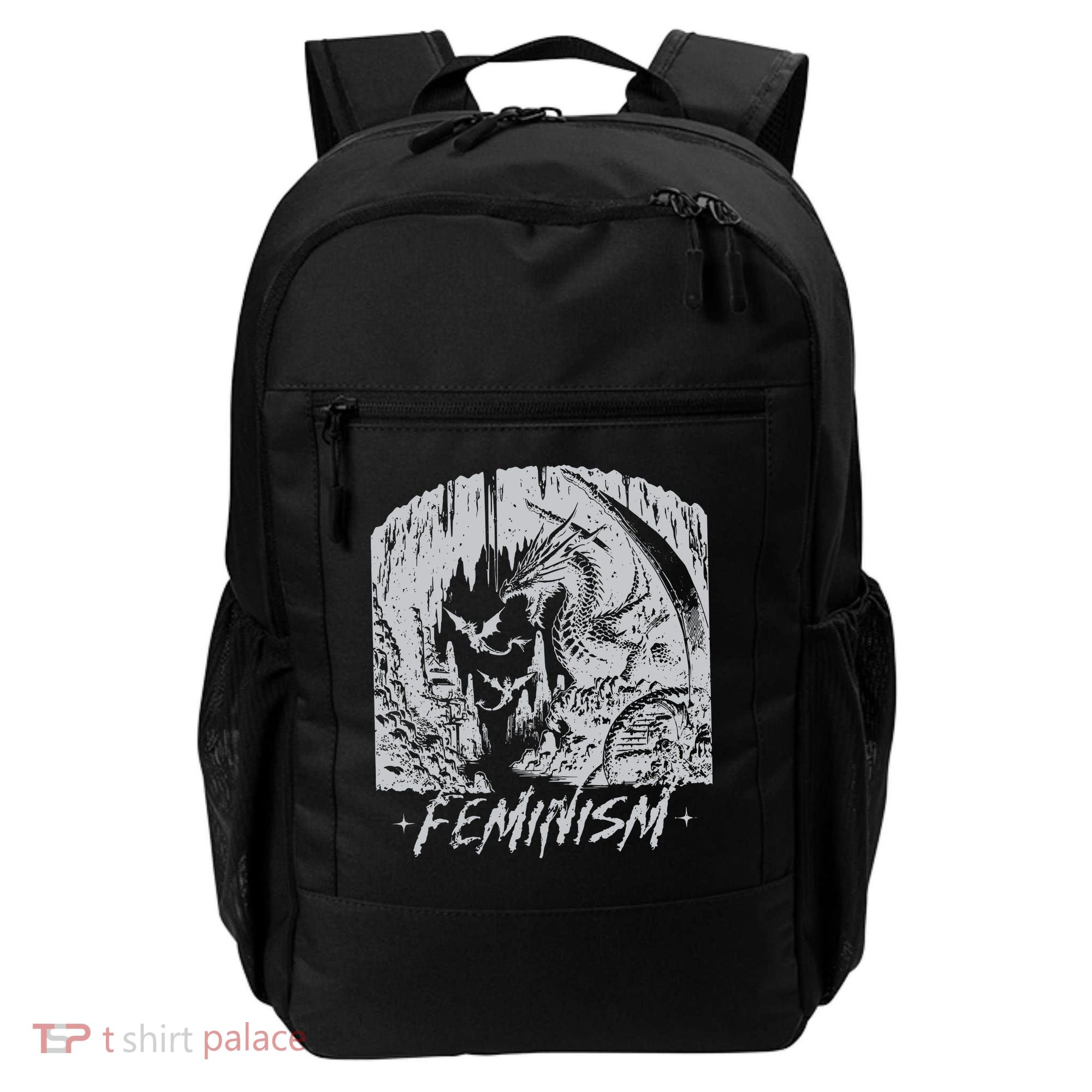 Feminism Dragon Fantasy Backpack