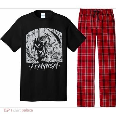 Feminism Dragon Fantasy Pajama Set
