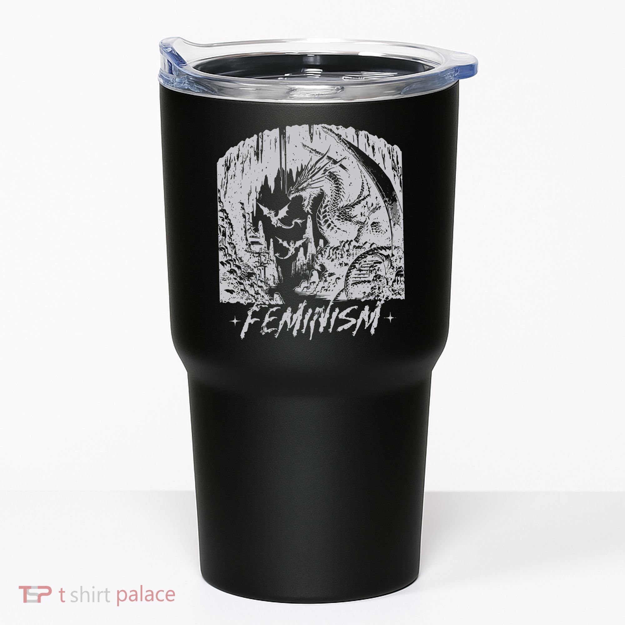 Feminism Dragon Fantasy Tumbler