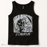 Feminism Dragon Fantasy Tank Top thumb 2