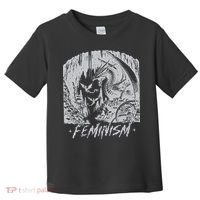 Feminism Dragon Fantasy Toddler T-Shirt thumb 0
