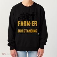 Farmer Definition Funny Farming Farm Tractor Animals Graphic Gift Women's Sweatshirt thumb 0