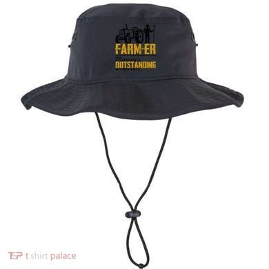 Farmer Definition Funny Farming Farm Tractor Animals Graphic Gift Bucket Hat