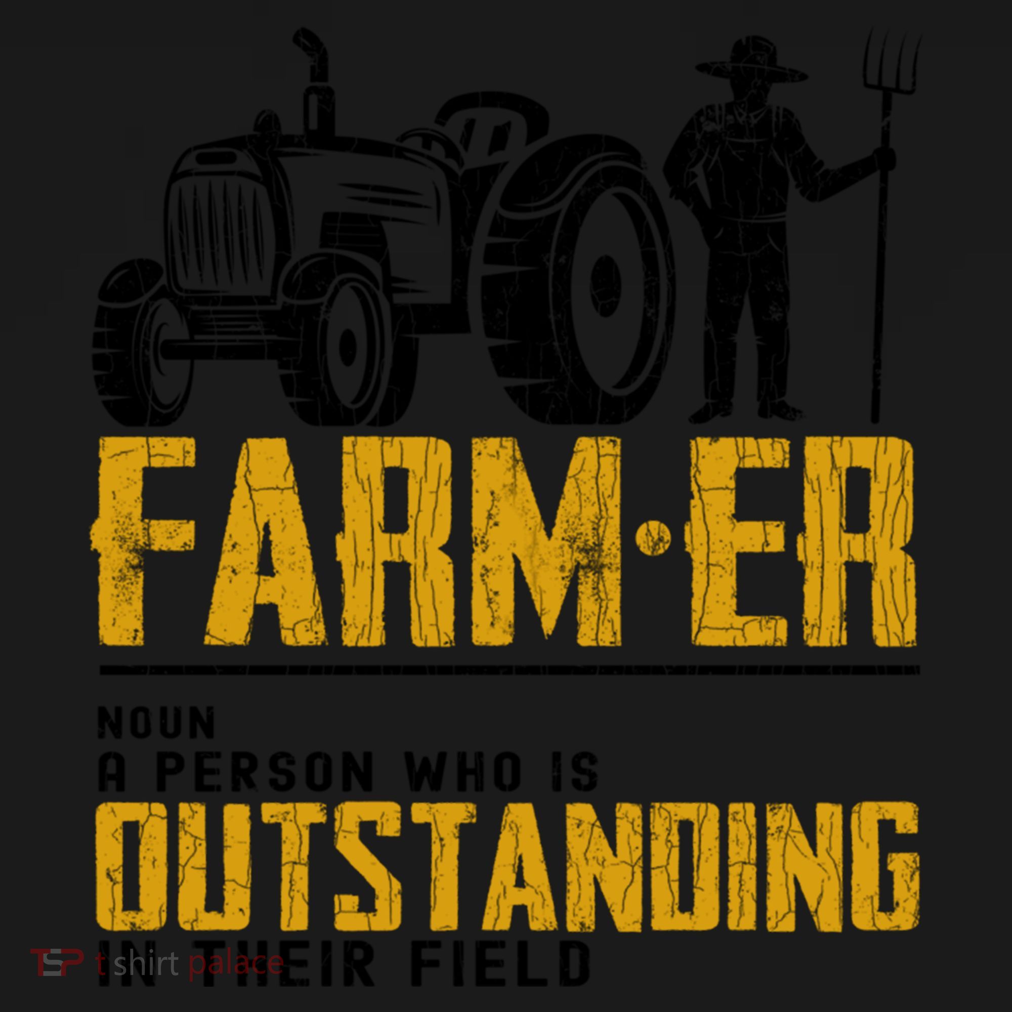 Farmer Definition Funny Farming Farm Tractor Animals Graphic Gift Women's Hoodie