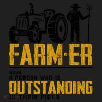 Farmer Definition Funny Farming Farm Tractor Animals Graphic Gift Hat thumb 2