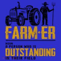 Farmer Definition Funny Farming Farm Tractor Animals Graphic Gift Hoodie thumb 7