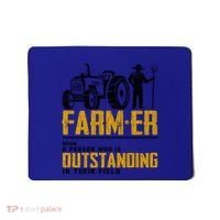 Farmer Definition Funny Farming Farm Tractor Animals Graphic Gift Mousepad thumb 0