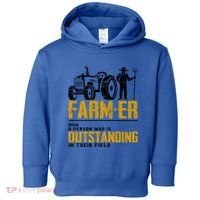 Farmer Definition Funny Farming Farm Tractor Animals Graphic Gift Toddler Hoodie thumb 0