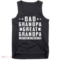 Fathers Day From Grandkids Dad Grandpa Great Grandpa Tank Top thumb 0