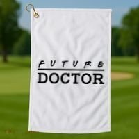 Future Doctor Golf Towel thumb 1