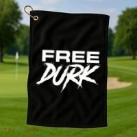Free Durk Free Durkio Free Durk Free Durkio Golf Towel thumb 1