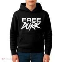 Free Durk Free Durkio Free Durk Free Durkio Kids Hoodie thumb 4