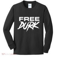 Free Durk Free Durkio Free Durk Free Durkio Kids Long Sleeve Shirt thumb 0