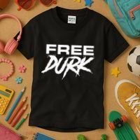 Free Durk Free Durkio Free Durk Free Durkio Kids T-Shirt thumb 3