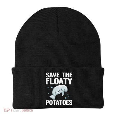 Funny Designs For Women Floaty Potato Sea Cows Beanie