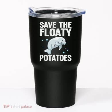 Funny Designs For Women Floaty Potato Sea Cows Tumbler