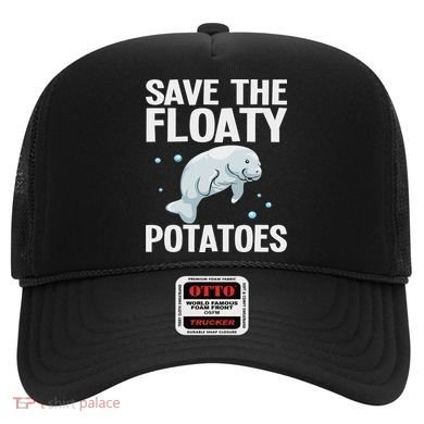 Funny Designs For Women Floaty Potato Sea Cows Hat