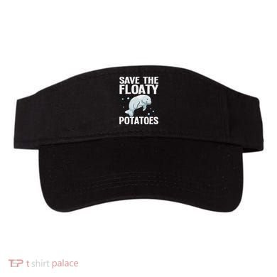 Funny Designs For Women Floaty Potato Sea Cows Visor