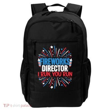 Fireworks Director Funny 4th of July Firework Director Backpack
