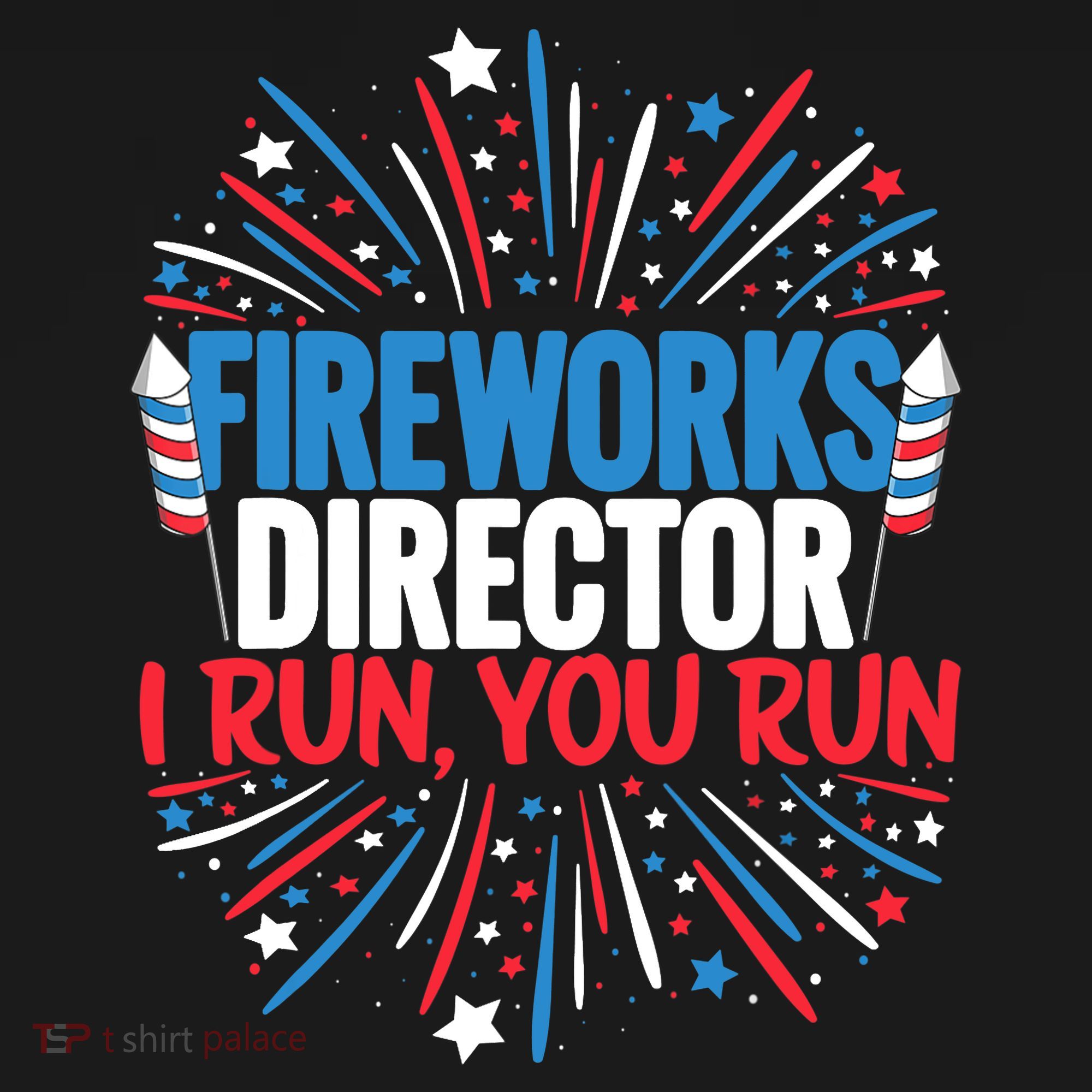 Fireworks Director Funny 4th of July Firework Director Backpack