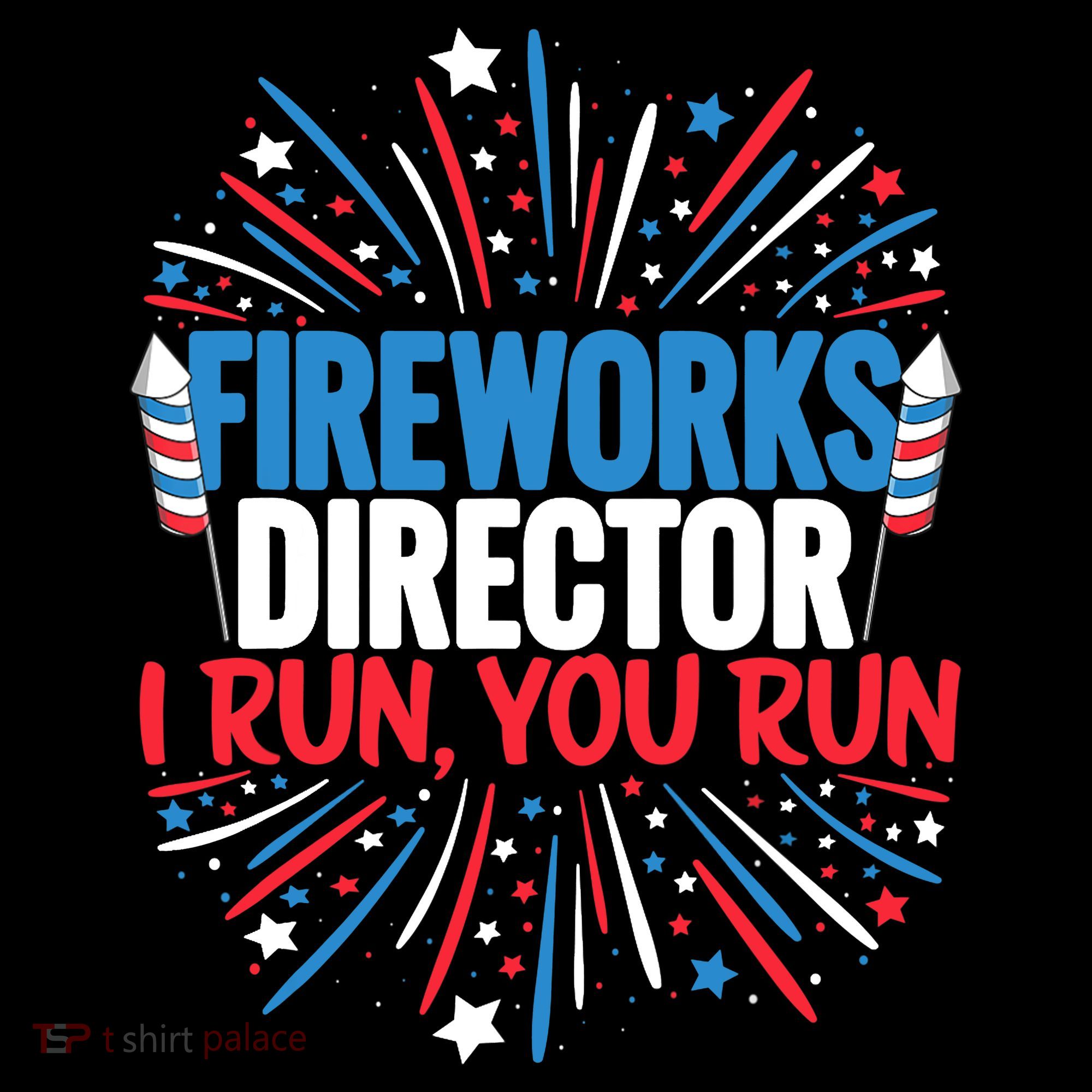 Fireworks Director Funny 4th of July Firework Director Ornament