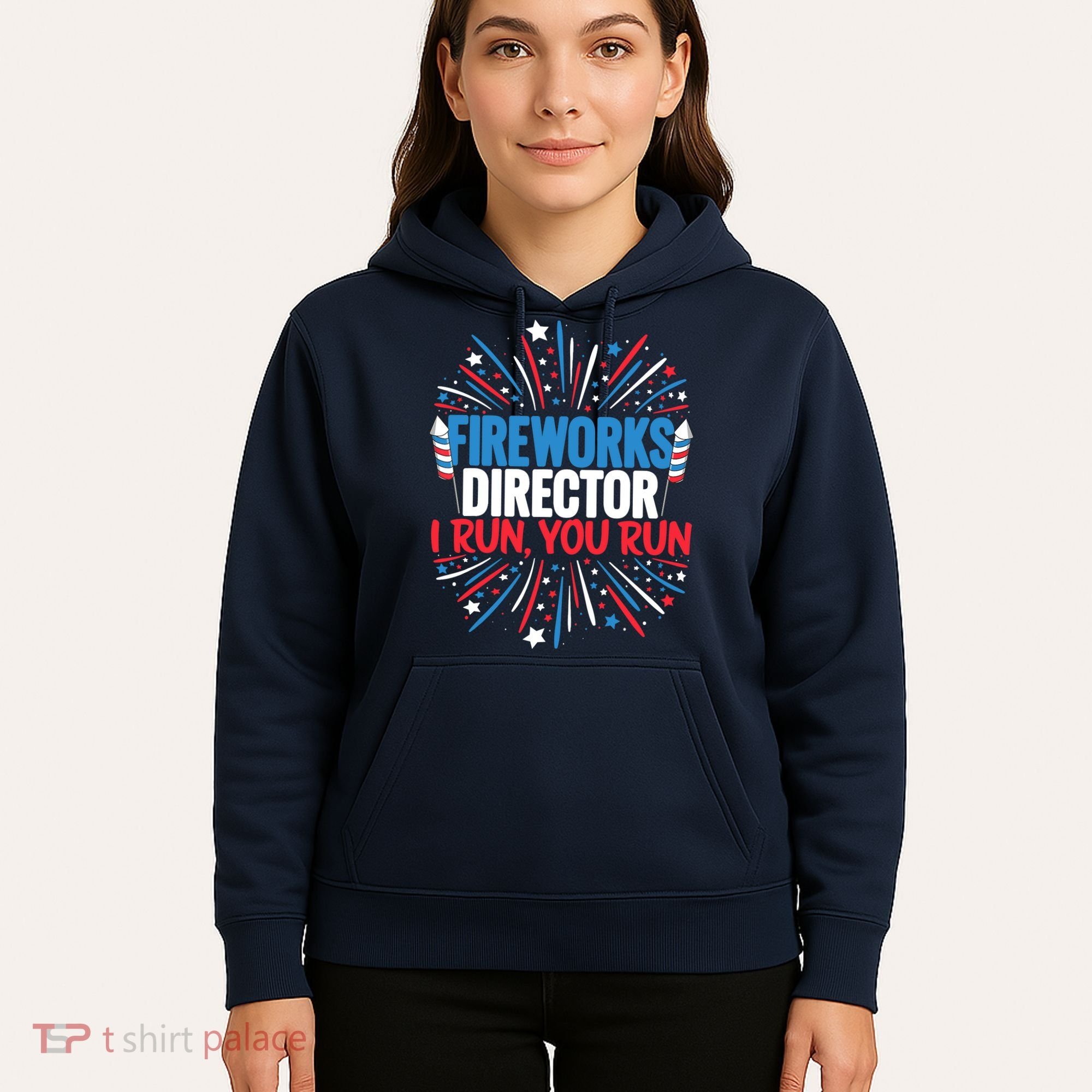 Fireworks Director Funny 4th of July Firework Director Hoodie