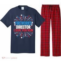 Fireworks Director Funny 4th of July Firework Director Pajama Set thumb 0