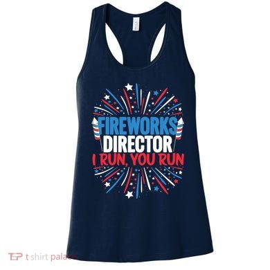 Fireworks Director Funny 4th of July Firework Director Women's Tank Top