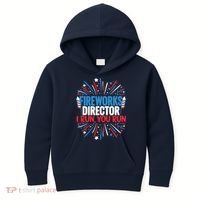 Fireworks Director Funny 4th of July Firework Director Kids Hoodie thumb 0