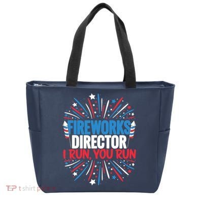 Fireworks Director Funny 4th of July Firework Director Tote Bag