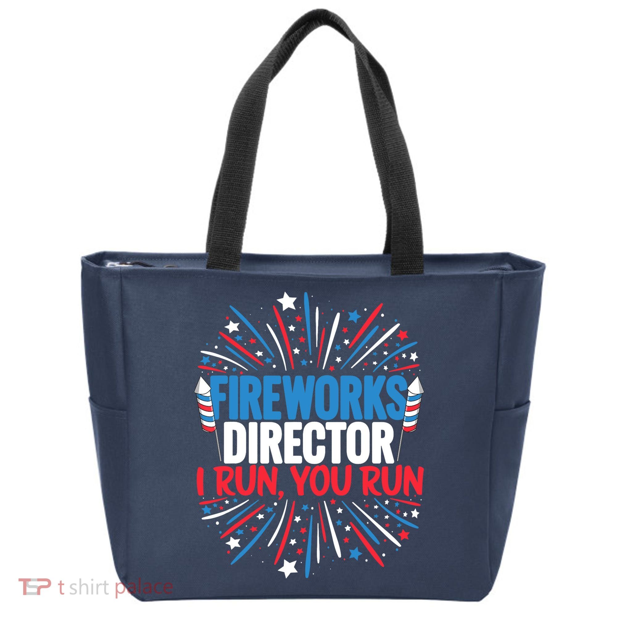 Fireworks Director Funny 4th of July Firework Director Tote Bag