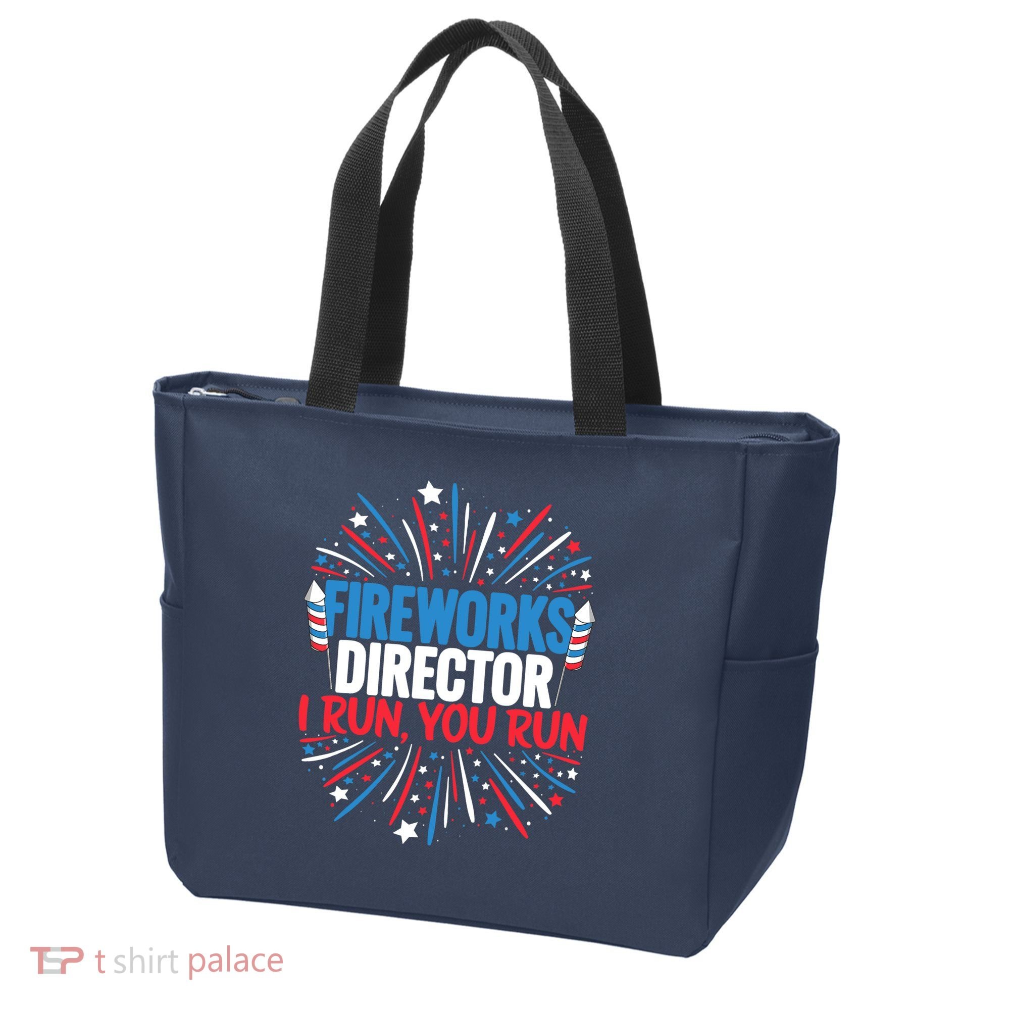 Fireworks Director Funny 4th of July Firework Director Tote Bag