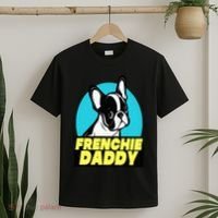 Frenchie Daddy  French Bulldog Dad Full Color T-Shirt thumb 2