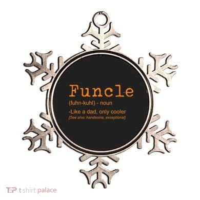 FUNCLE Definition Funny Joke Gift For Uncle Ornament