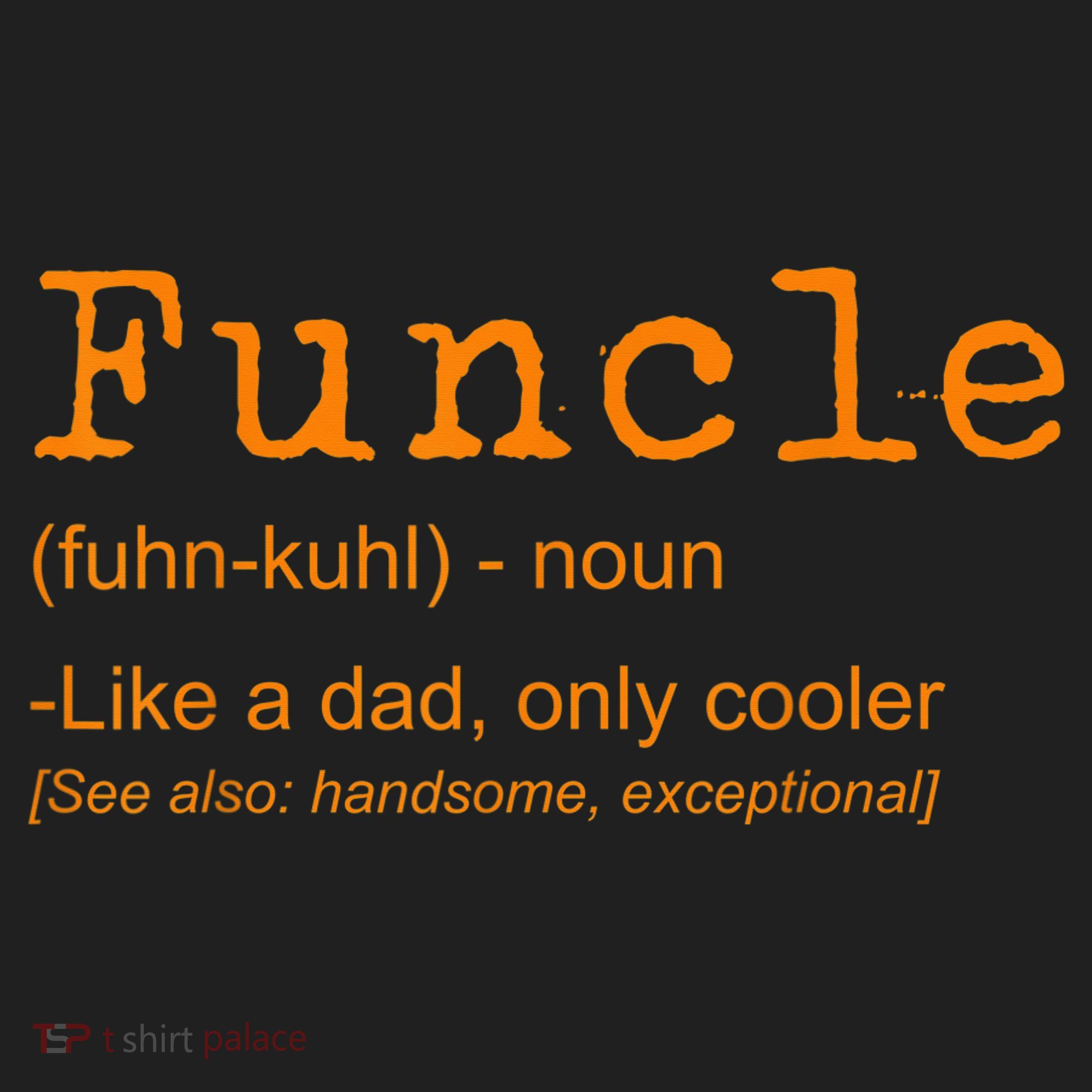 FUNCLE Definition Funny Joke Gift For Uncle Hat