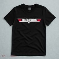 Father's Day Funny Dog Father 80s Best Corgi Dad T-Shirt thumb 5