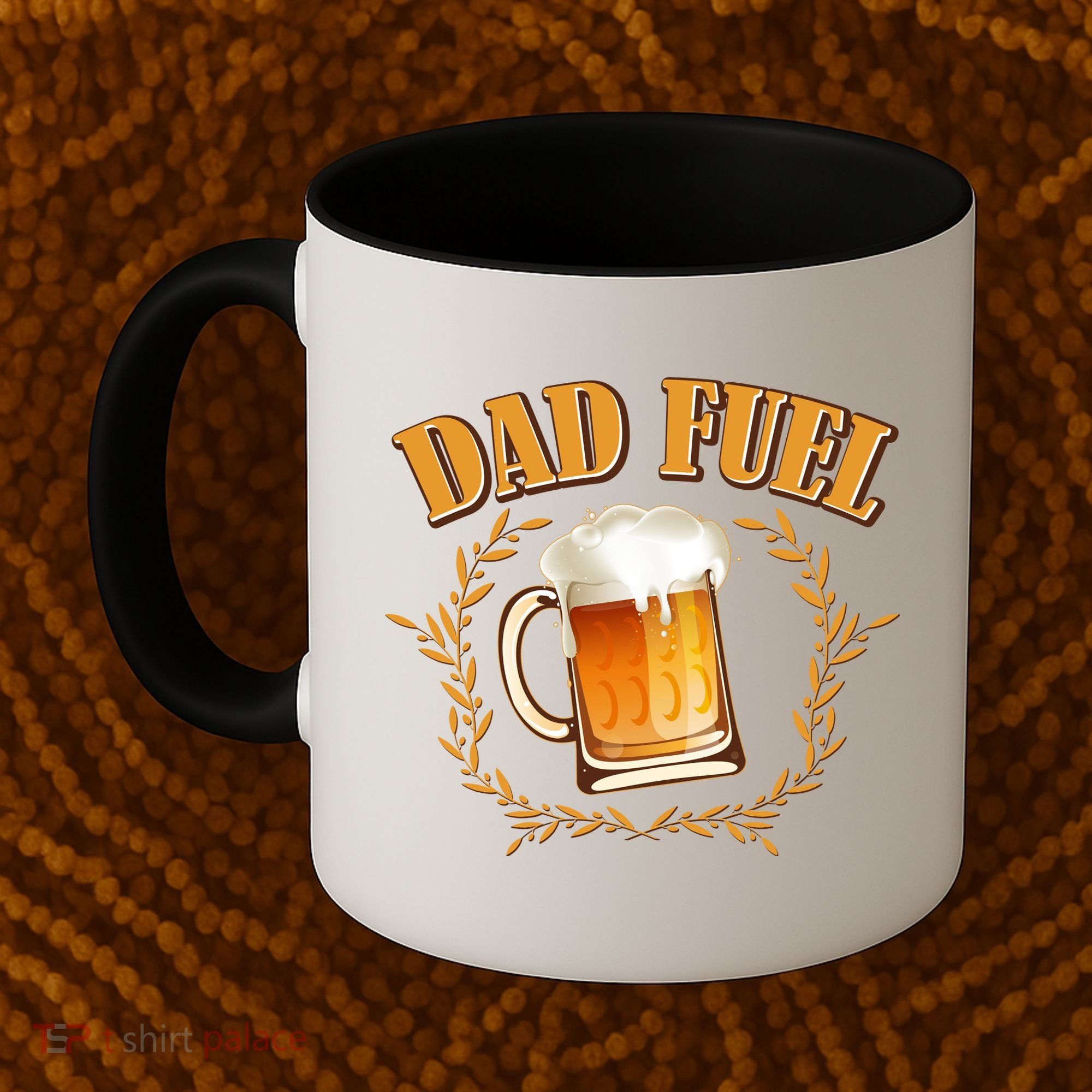 Funny Dad Fuel Beer Lover Coffee Mug