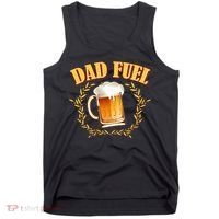 Funny Dad Fuel Beer Lover Tank Top thumb 0