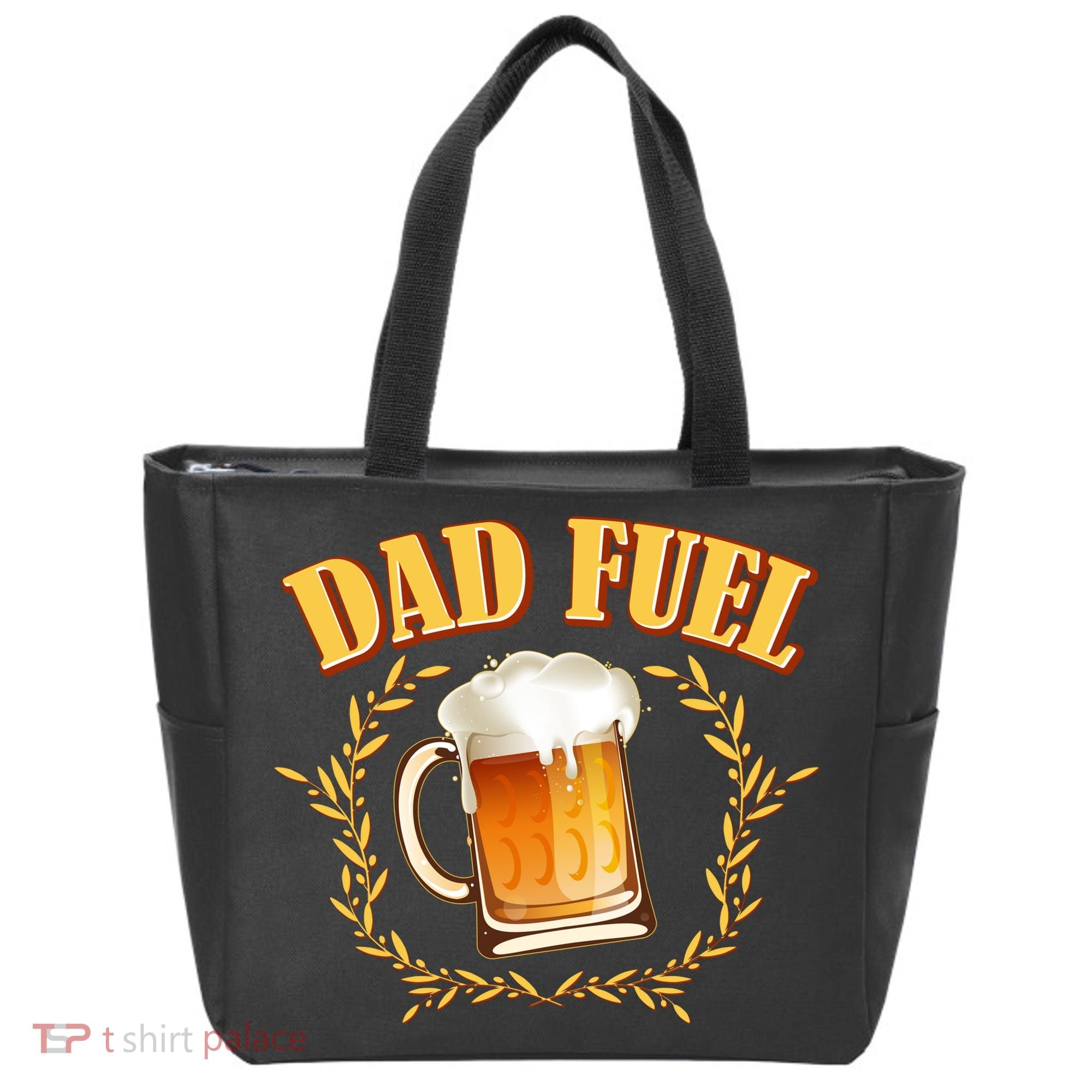 Funny Dad Fuel Beer Lover Tote Bag