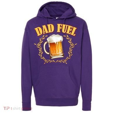 Funny Dad Fuel Beer Lover Hoodie
