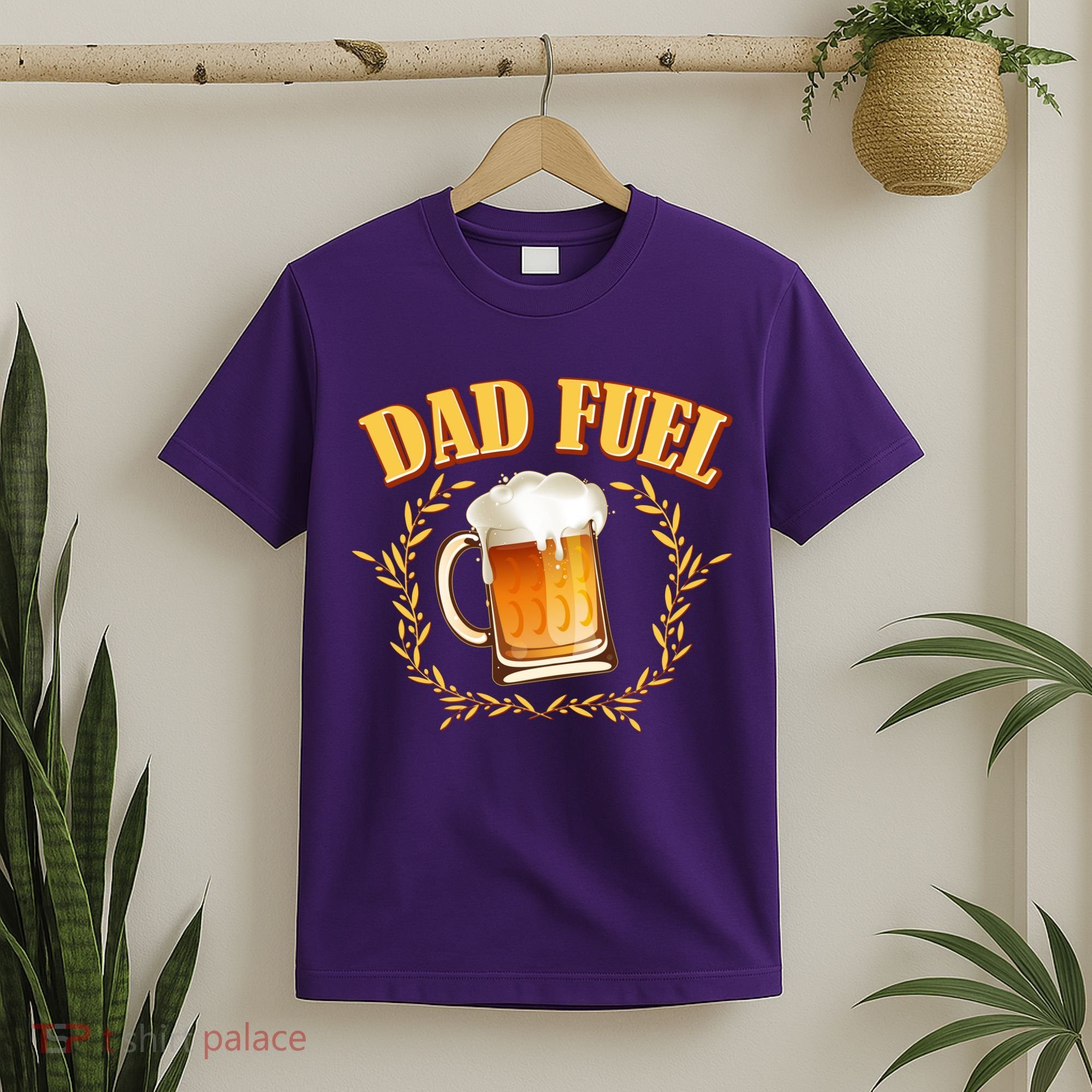 Funny Dad Fuel Beer Lover T-Shirt