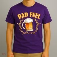 Funny Dad Fuel Beer Lover T-Shirt thumb 3