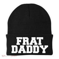 Frat Daddy Funny Fraternity College Rush Party Greek Beanie thumb 0