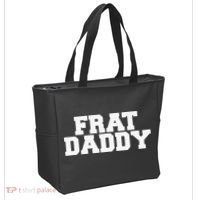 Frat Daddy Funny Fraternity College Rush Party Greek Tote Bag thumb 2