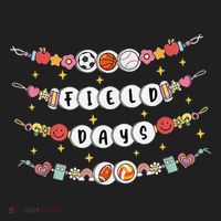 Field Day Funny Game Day Friendship Bracelets Beanie thumb 2