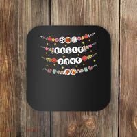 Field Day Funny Game Day Friendship Bracelets Coaster thumb 0